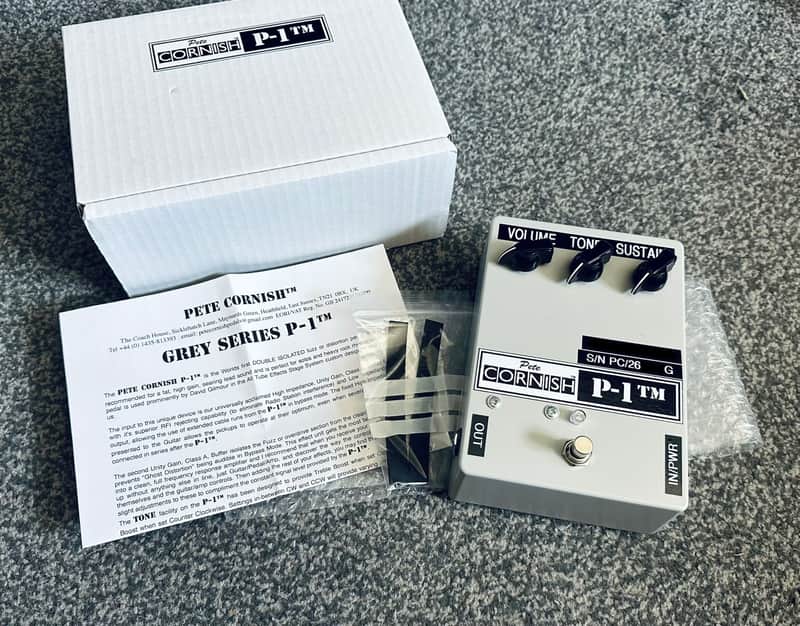 Pete Cornish P-1 Grey Series - Fuzz / Distortion / Muff Pedal image 1