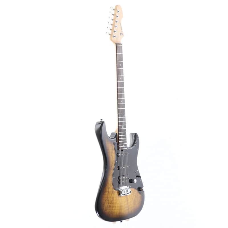 T's Guitars DST-Classic 22 Spalted Maple Top 2-Tone Sunburst