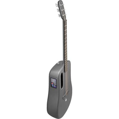 Lava Music L9220006 ME 4 Carbon Fiber 38” Acoustic / Electric Guitar With Gig Bag, Space Grey image 7