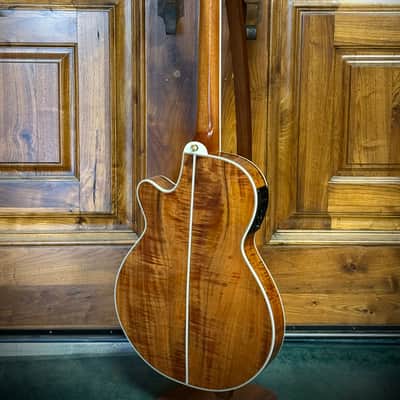 Takamine  TSP178ACK N 2019 -Flame Koa/ Thinline/ Arched Top/ W Pickup image 16