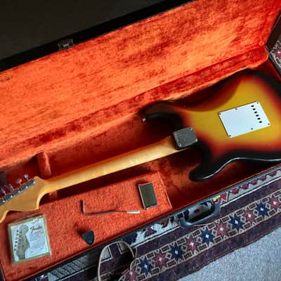 Fender Stratocaster Rosewood Fretboard 1967 - Sunburst image 11