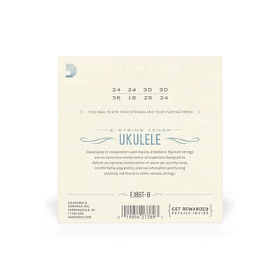 D'Addario Nyltech 8 String Tenor Ukulele Strings - EJ88T-8 image 4
