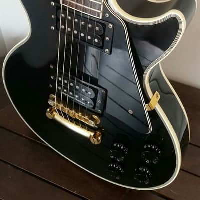 Epiphone Gibson Japan Les Paul Custom (JDM) LPC-80 1999 Black Gold image 18