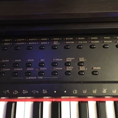 YAMAHA CLAVINOVA CVP-70 LATE 80'S TO EARLY 90'S EBONY EXCELLENT PURCHASED NEW ONE OWNER RARELY PLAY image 8