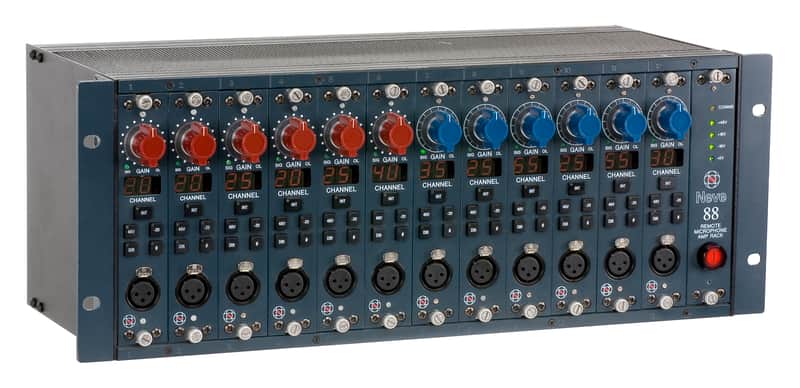 AMS Neve 1081R Remote Microphone Preamplifier Rack (Loaded - Demo) image 1