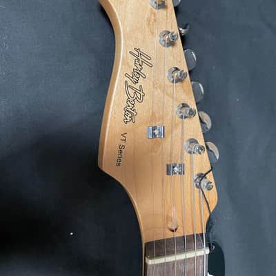 Harley Benton ST-62RW LH BK 2024 Black Strat w/Tortoise Shell Pickguard - LEFTY - image 7