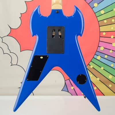 Used Firefly FFZVX Pro Zakk Wylde Warhammer Style Electric Guitar, Thunder Bolt Finish image 7