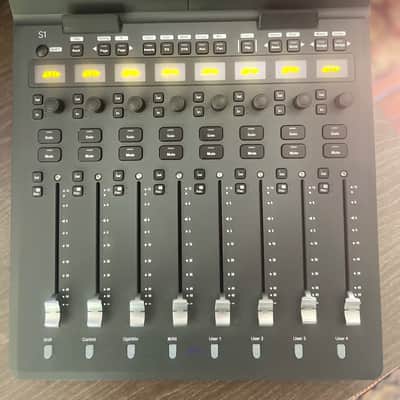 Avid S1 8 Fader EUCON Desktop Pro Tools Control Surface 2 Black 2024 image 1