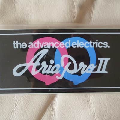 Aria Sticker Circa 80’s/90’s Vintage. Rare! image 1