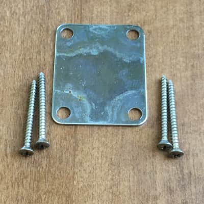 1994 Fender USA Made American Vintage Spec Reissue Serial Aged Relic Neck Plate image 9