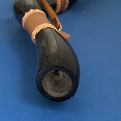 41" Brazilian Berrante Ox Horn Trumpet Handmade in 5 Horns and Leather Streaps image 8