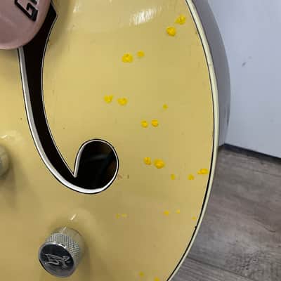 Gretsch 6189 Streamliner 1955 - 1957 - Bamboo Yellow with Copper Mist Back image 6