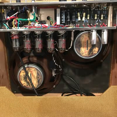 Weber 5E3 X 2 Amplifier Amber Tweed image 14