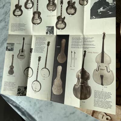 Early 1960’s Regal Fender Sales Inc Dealer Letter and Brochures Catalogs Case Candy Vintage Pre CBS Rare 1960’s image 6