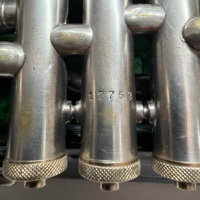 True Tone  Buescher C14 Virtuoso Cornet " 1912 - Silver Plated image 10