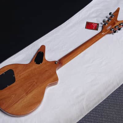 DEAN Cadillac 1980 electric GUITAR Natural Mahogany NEW w/ Hard Case image 7