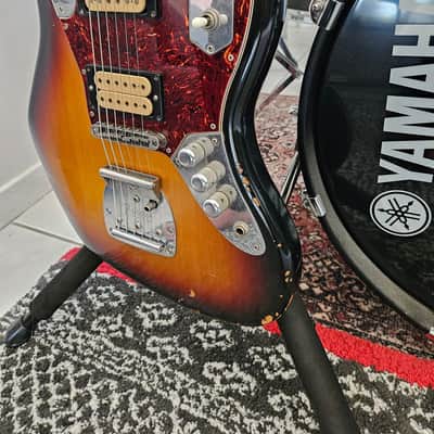 Fender Kurt Cobain Road Worn Jaguar 2012 - 2015 - 3 Color Sunburst image 5