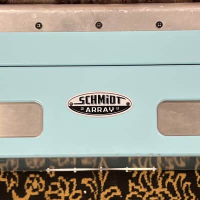 Schmidt Array SA-750xdm Pastel Turquoise Professional Pedalboard SA-750xdm image 8