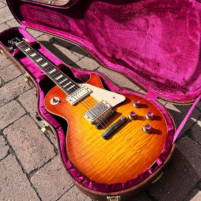Gibson Les Paul Custom Shop R0 R6 R8 R9 '60 reissue Historic Tea Burst lpr0 2014 image 1