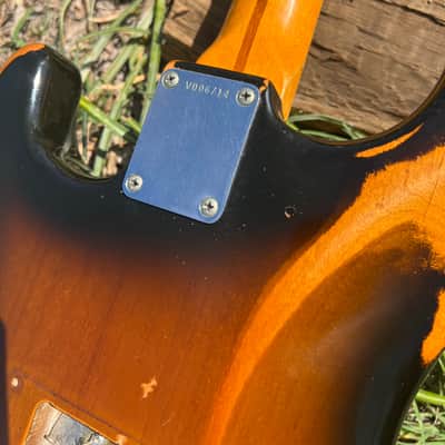 Vintage 1st Year 1982 Fender Fullerton 1957 Stratocaster Guitar Reissue image 12