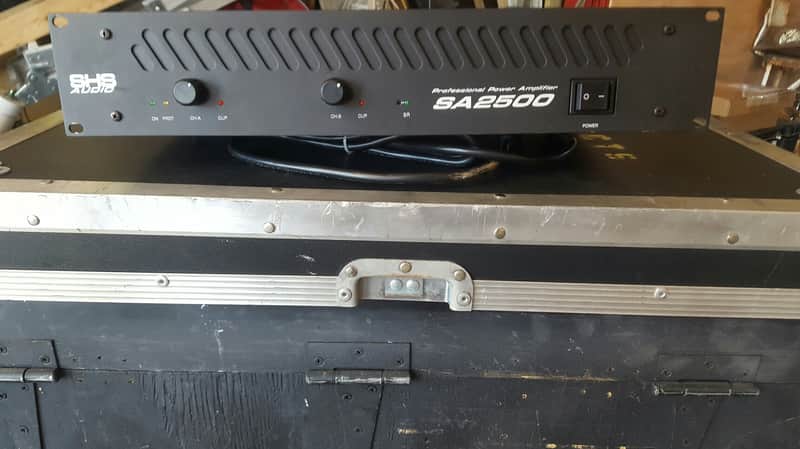 SHS SA2500 2400 watt power amp imagen 1