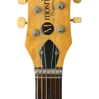 1966 Mosrite Ventures Mark V Guitar Pacific Blue w/Original White Leather Strap #B1039 image 5