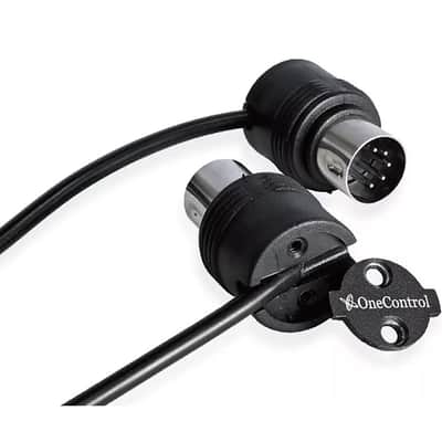 One Control MIDI Hammer 5-Prong Right-Angle to Right-Angle MIDI Cable - 50cm