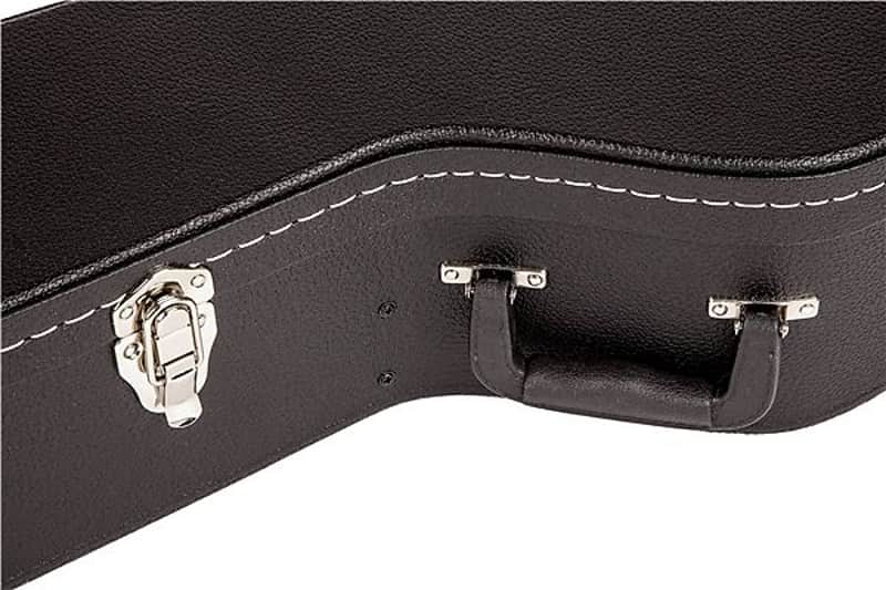Fender Flat-Top Dreadnought Acoustic Guitar Case, Black 2016 imagen 4