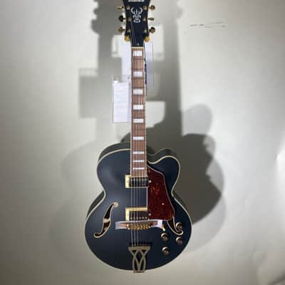 Ibanez Hollow Electric Guitar AF75G-BKF -Pro-SetUp-with Free Case image 2