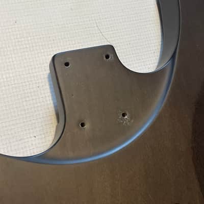 2020 Jackson JS24 DKAM JS Series Black Stain Mahogany Semi Loaded Guitar Body 2 Post Tremolo image 17