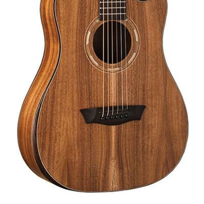 Washburn WCGM55K Comfort Series Grand Auditorium Koa Top/Back/Sides Mahogany Neck 6-String Acoustic Guitar w/Gig Bag image 1