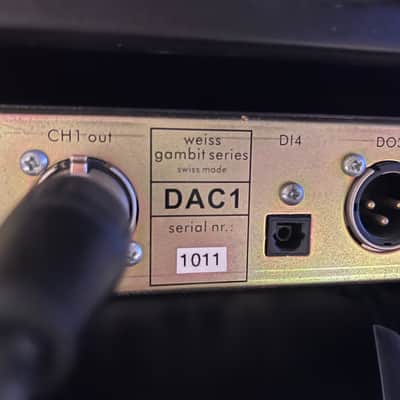 Weiss DAC1 1990’s - White image 4