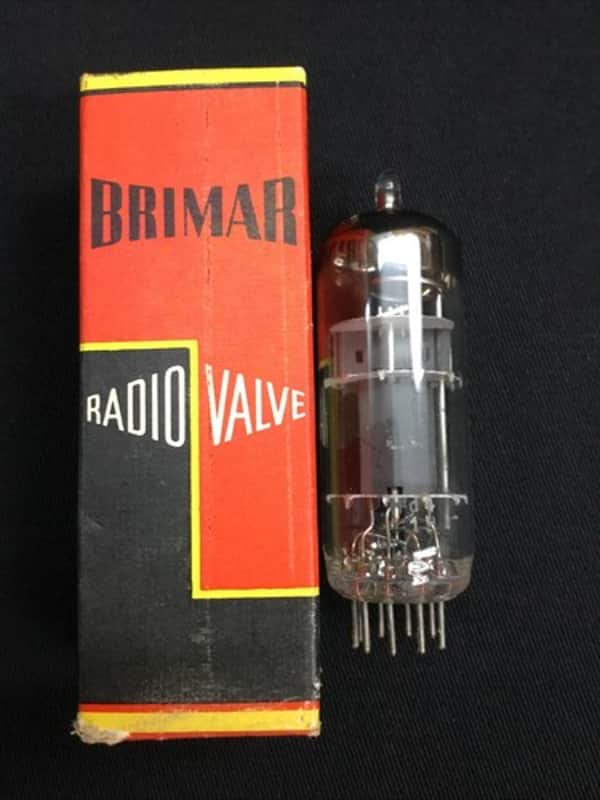NOS BRIMAR 6AB8/ECL80 Pentode POWER Radio VACUUM TUBE Tested ENGLAND 5.1694-D image 1