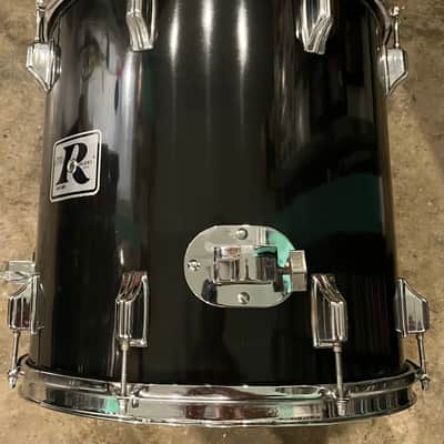 Rogers Big R 13, 16, 22 Londoner 70s black drum set image 17