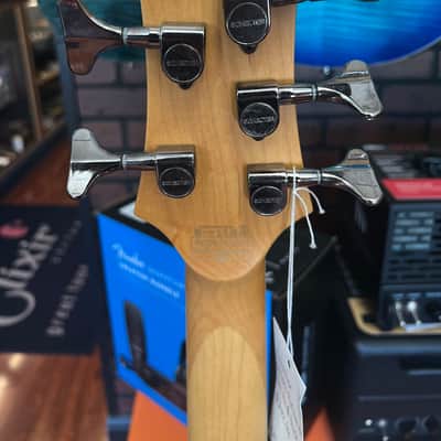 Schecter Stiletto Extreme-5 Active 5-String Bass 2010s - See-Thru Black image 4