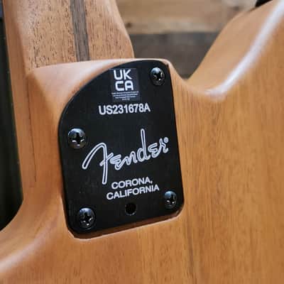 Fender American Acoustasonic Jazzmaster - Ebony Fingerboard, Natural, Used image 11