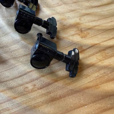 Grover 109BC Super Rotomatic Imperial 3x3 tuners - Black Chrome image 2