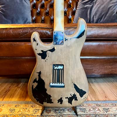 Constantin Guitars Strat Partscaster John Mayer Black1 Replica image 5