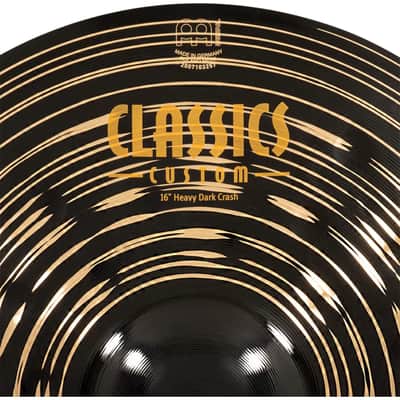 Meinl Classic Custom 16in Heavy Dark Crash image 5