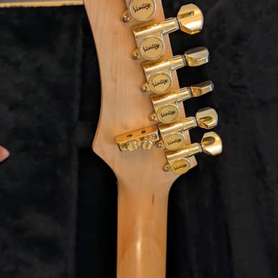 Vantage 718GJT Superstrat – HSS, Floyd Rose, 1990s Vintage, w/ Case (Samick Korea) image 9