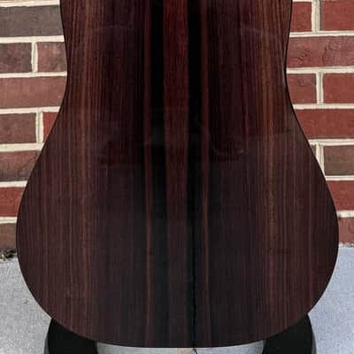 Santa Cruz Custom D/PW, Sitka Spruce Top, East Indian Rosewood Back & Sides, Adirondack Bracing w/ Hot Hide Glue, Ebony Fretboard & Bridge, Hardshell Case image 7