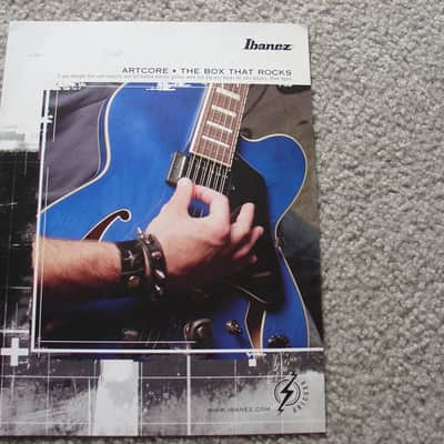 Ibanez 1995 (?) Ibanez Artcore Guitar color catalog image 1