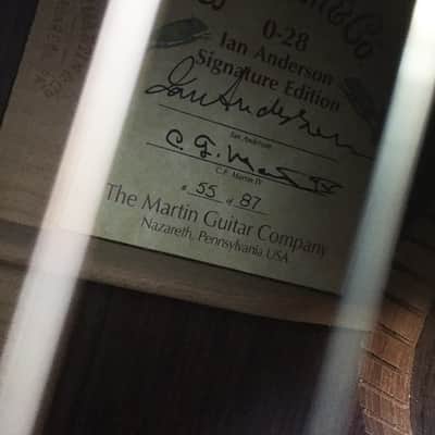 Martin 0-28 Ian Anderson Signature Model - RARE! image 8