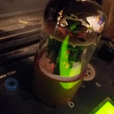 Sylvania 1% Tight Matched JAN-CHS-5932 tNOS AT1000 TESTED Vacuum Tube military black plate rugged 6L6 Beam Power Tetrode 1950-1958 image 5