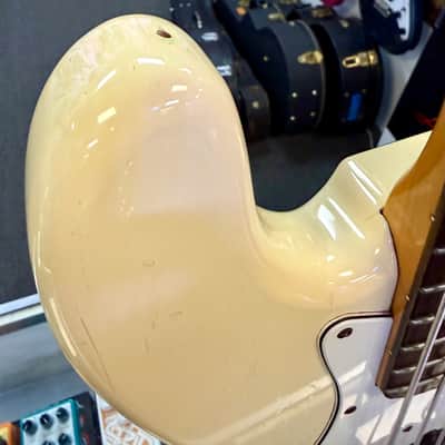 Squier Jazz Bass Made In Japan, Cream White - Pre Owned image 11