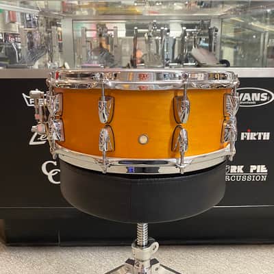 Brand New Yamaha Tour Custom Maple Caramel Satin 5.5x14 Snare Drum image 3