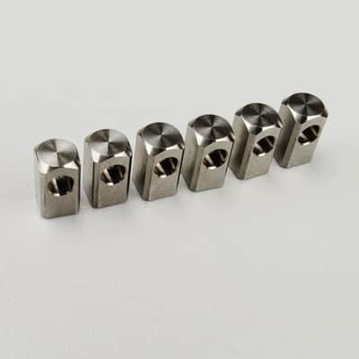 Japanese-made titanium double tremolo electric guitar bridge string clamp string lock small iron block tail hexagon long screw image 3