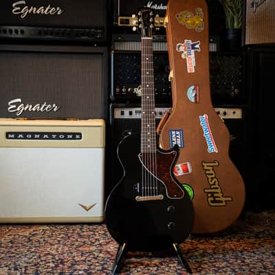 Gibson Les Paul Junior 2023 - Ebony W/ OHSC VG near Excellent Condition image 3