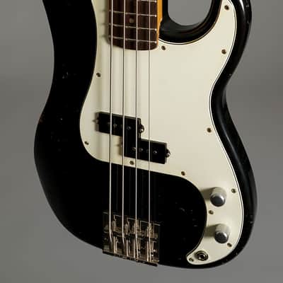 Custom MJT / Nate Mendel Precision Bass - Black Nitro image 3