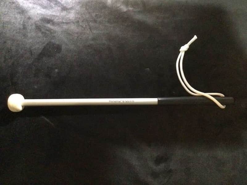 Rohema Percussion - Aluminum Bass Drum Mallet with Rubber Handle (Made in Germany) image 1